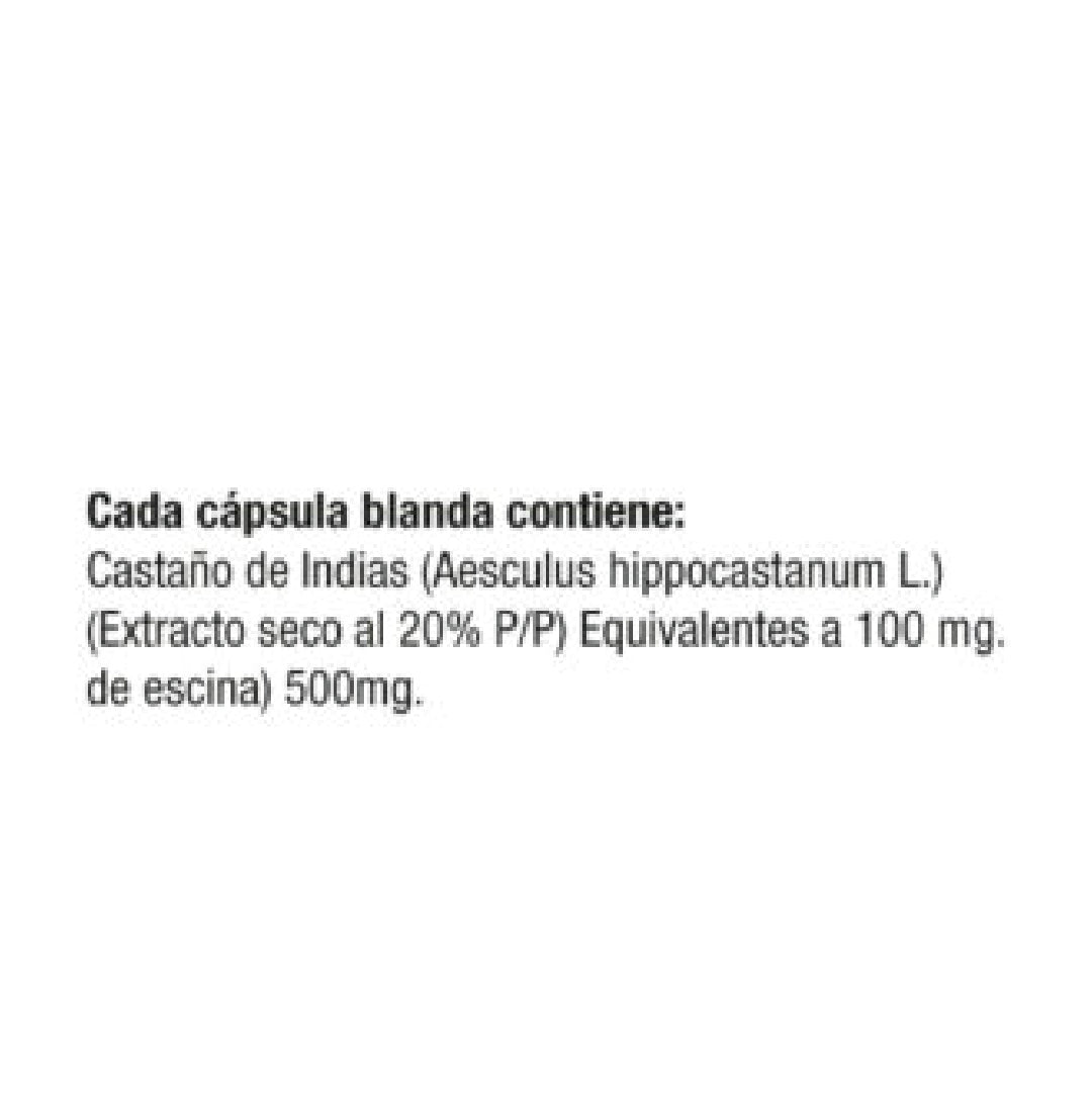 Castaño de Indias 100 Capsulas Natural Systems