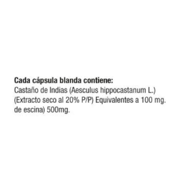 Castaño de Indias 100 Capsulas Natural Systems