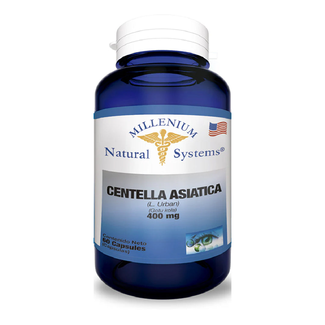 Centella Asiática 60 Cápsulas Natural Systems