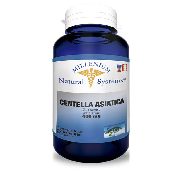 Centella Asiática 60 Cápsulas Natural Systems