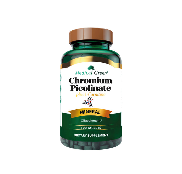 Chromium Picolinate 100 Capsulas Medical Green