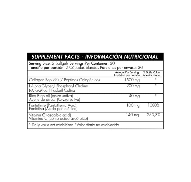 Collagen Peptides 1500 mg 60 Softgels Healthy America