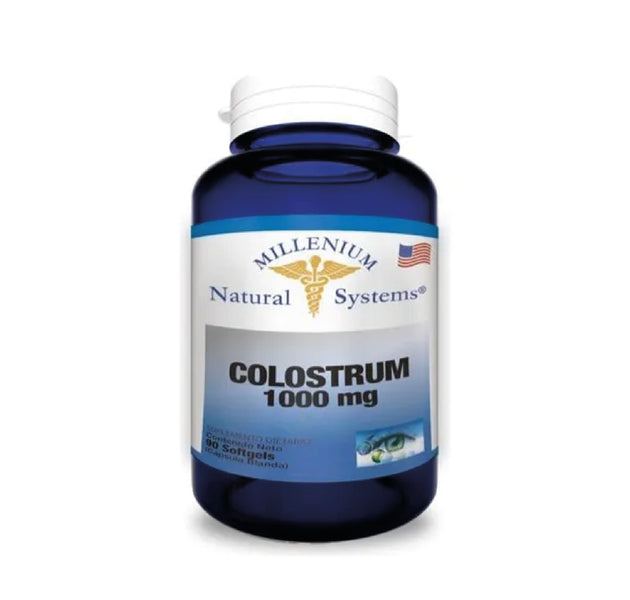 Colostrum 1000 mg 90 Capsulas Natural Systems