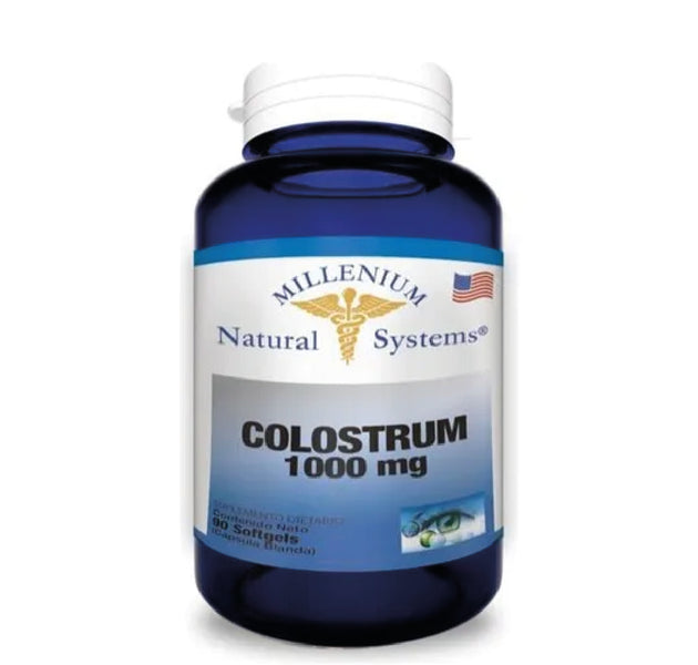Colostrum 1000 mg 90 Capsulas Natural Systems