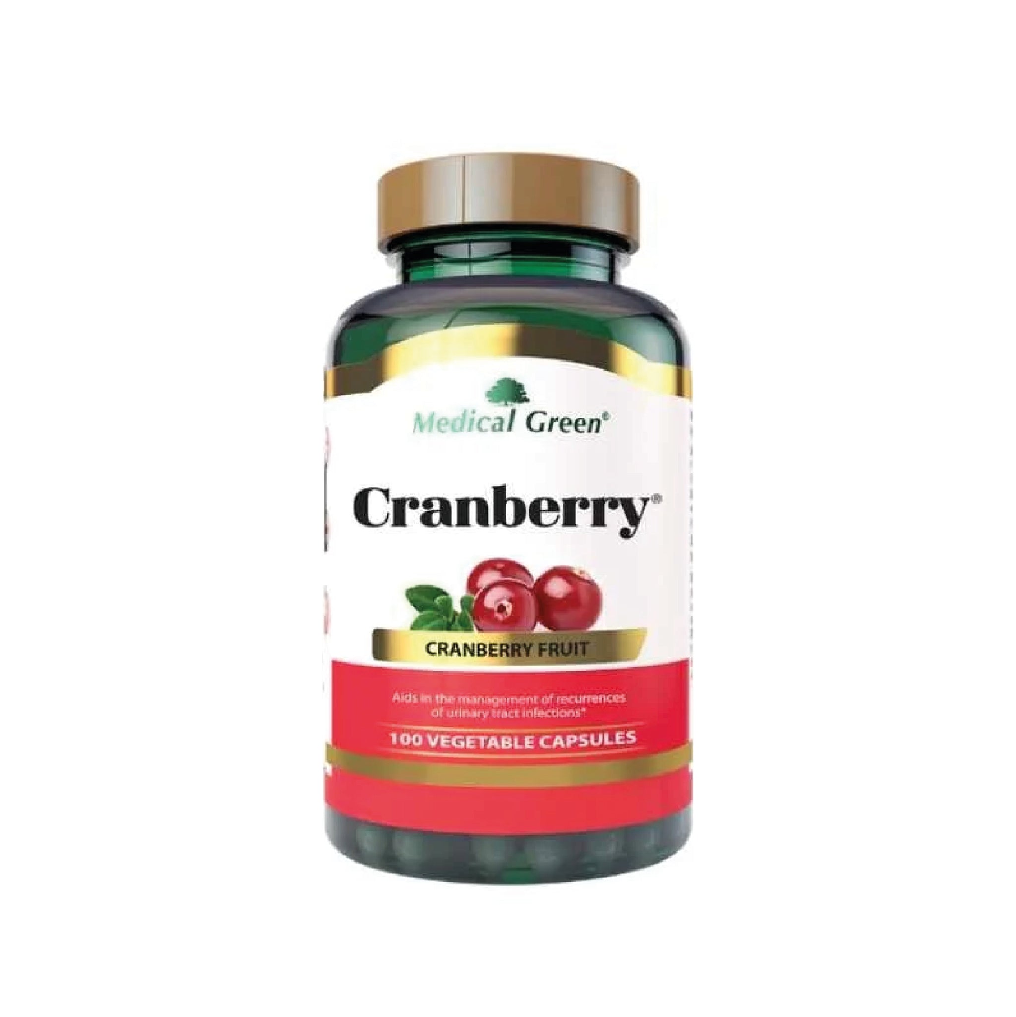 Cranberry 100 Capsulas Medical Green