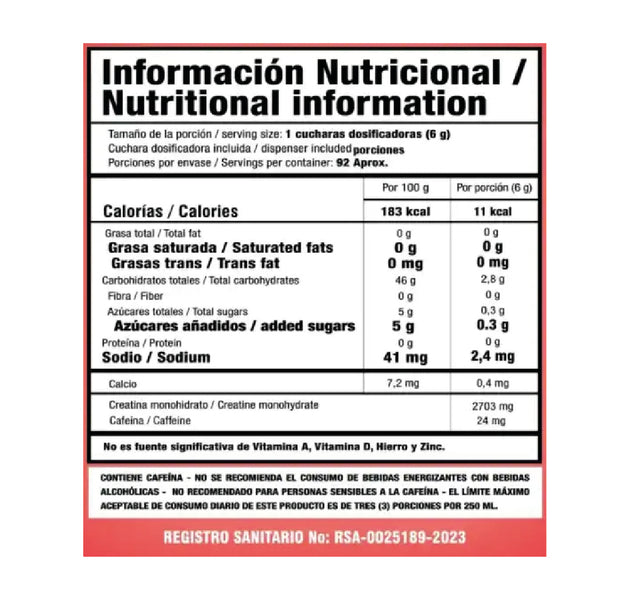 Creatina CRE4-SMART 92 Servicios Smart Nutrition