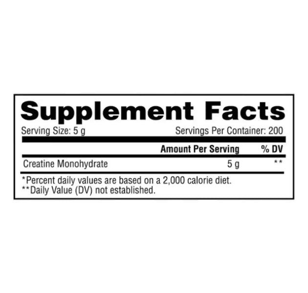 Creatina 1000g Metabolic Nutrition
