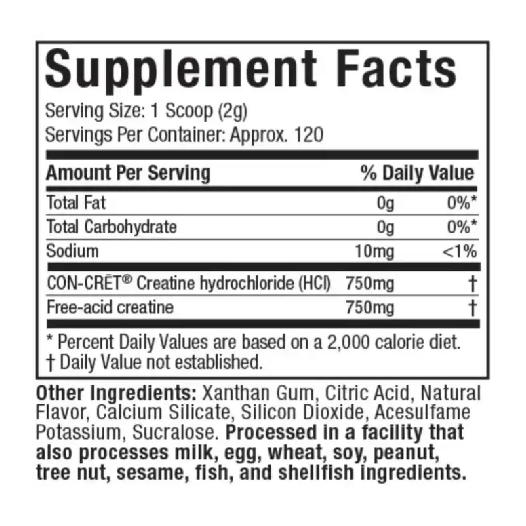 Creatina Cell Tech Creactor 120 Servicios Muscletech