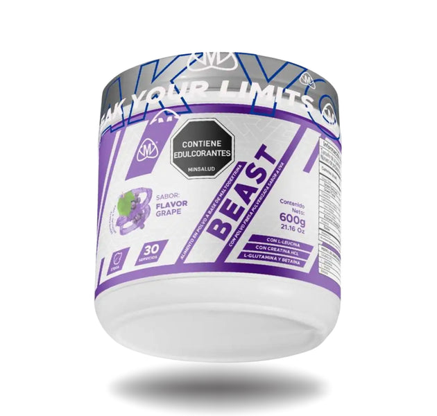 Creatina BEAST 600g - 30 Servicios IMN