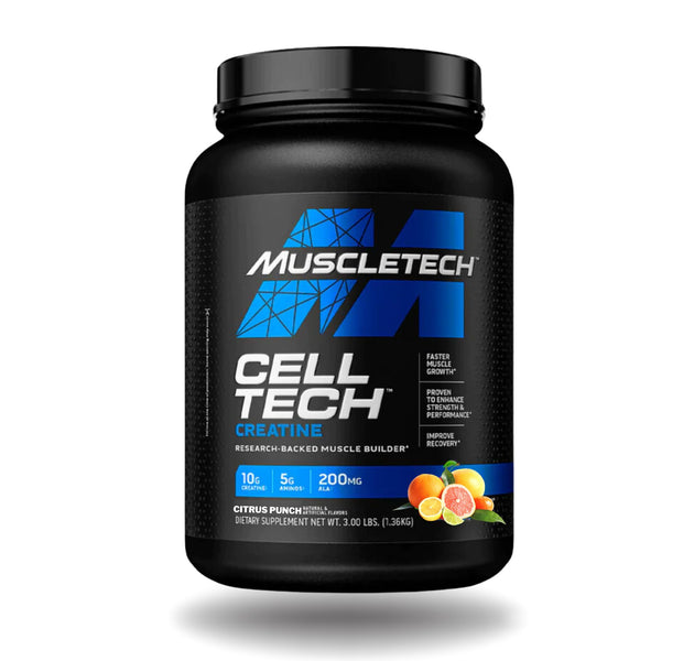 Creatina Cell Tech 3 Lbs - 27 Servicios Muscletech