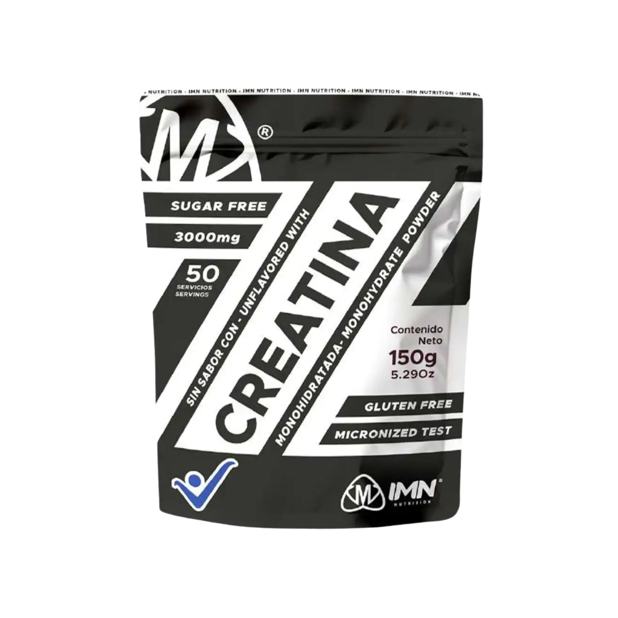 Creatina Monohidratada 150g 50 servicios IMN