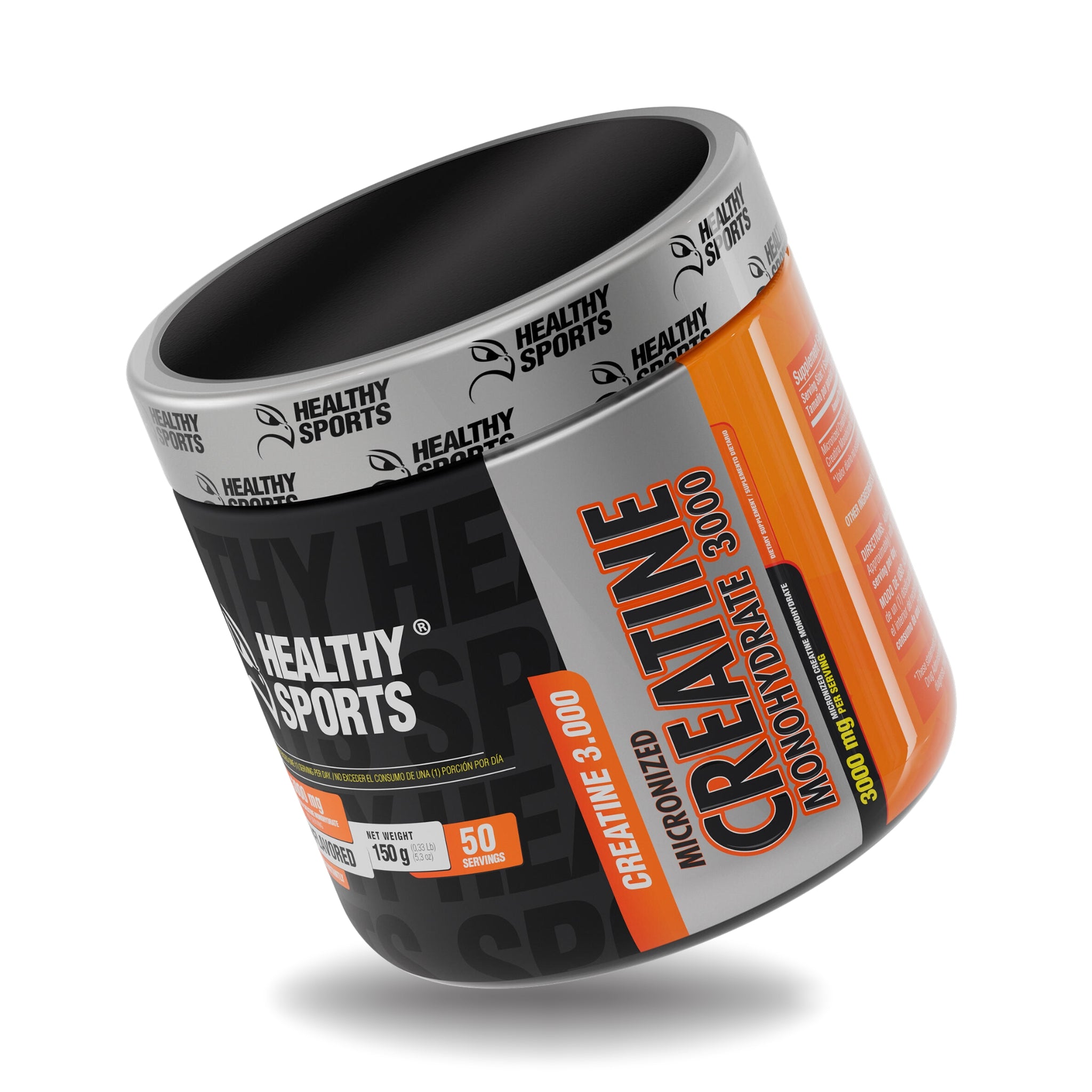 Creatina Monohydrate 50 Servicios Healthy Sports.