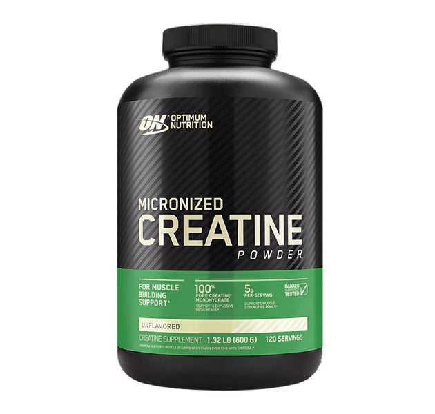 Creatine Micronized 600g - 120 Servicios Optimum Nutrition
