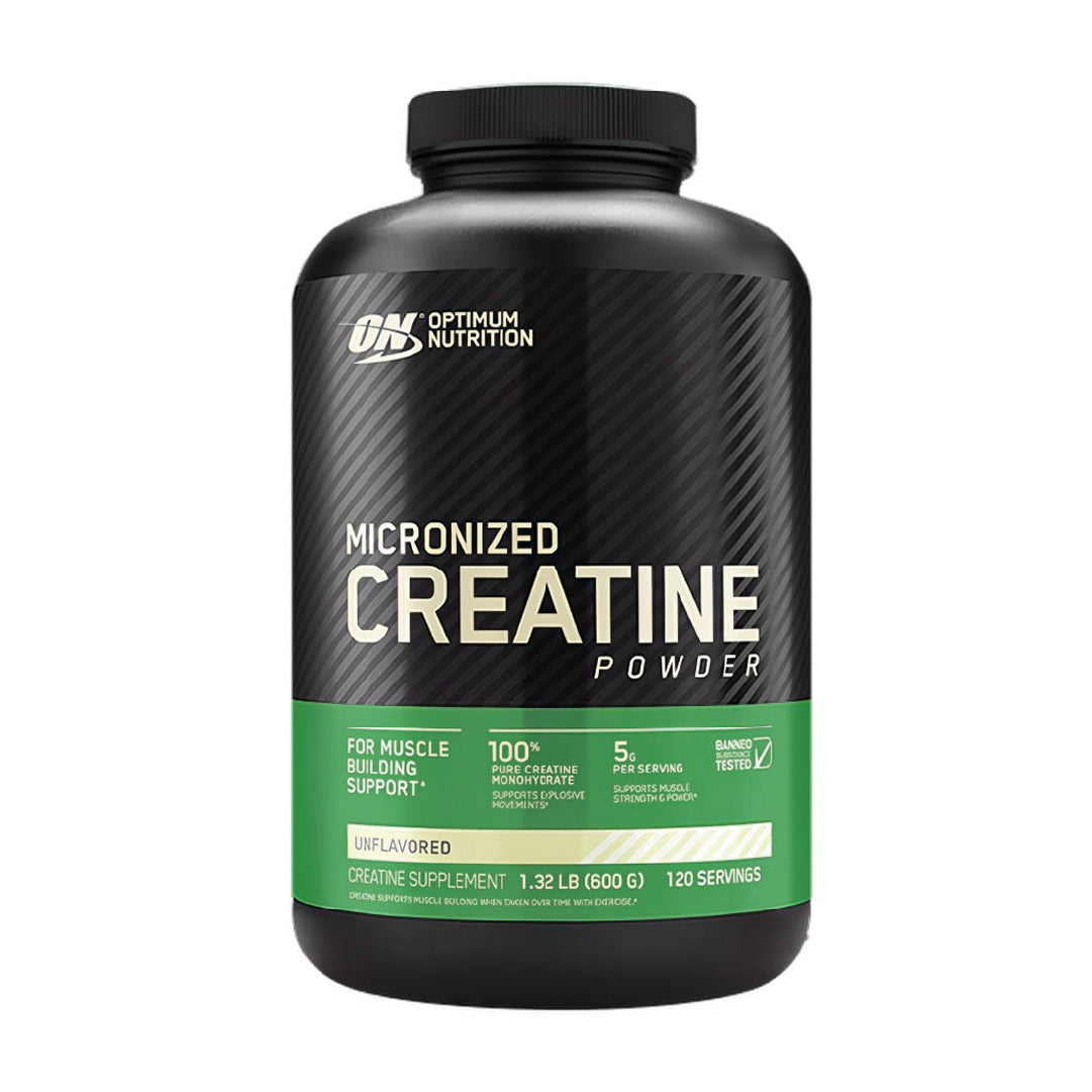 Creatine Micronized 600g - 120 Servicios Optimum Nutrition
