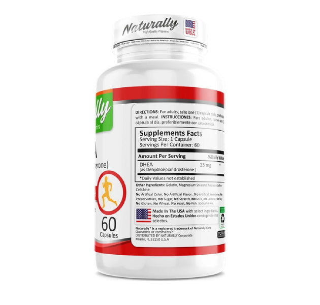 DHEA 60 Cápsulas Naturally