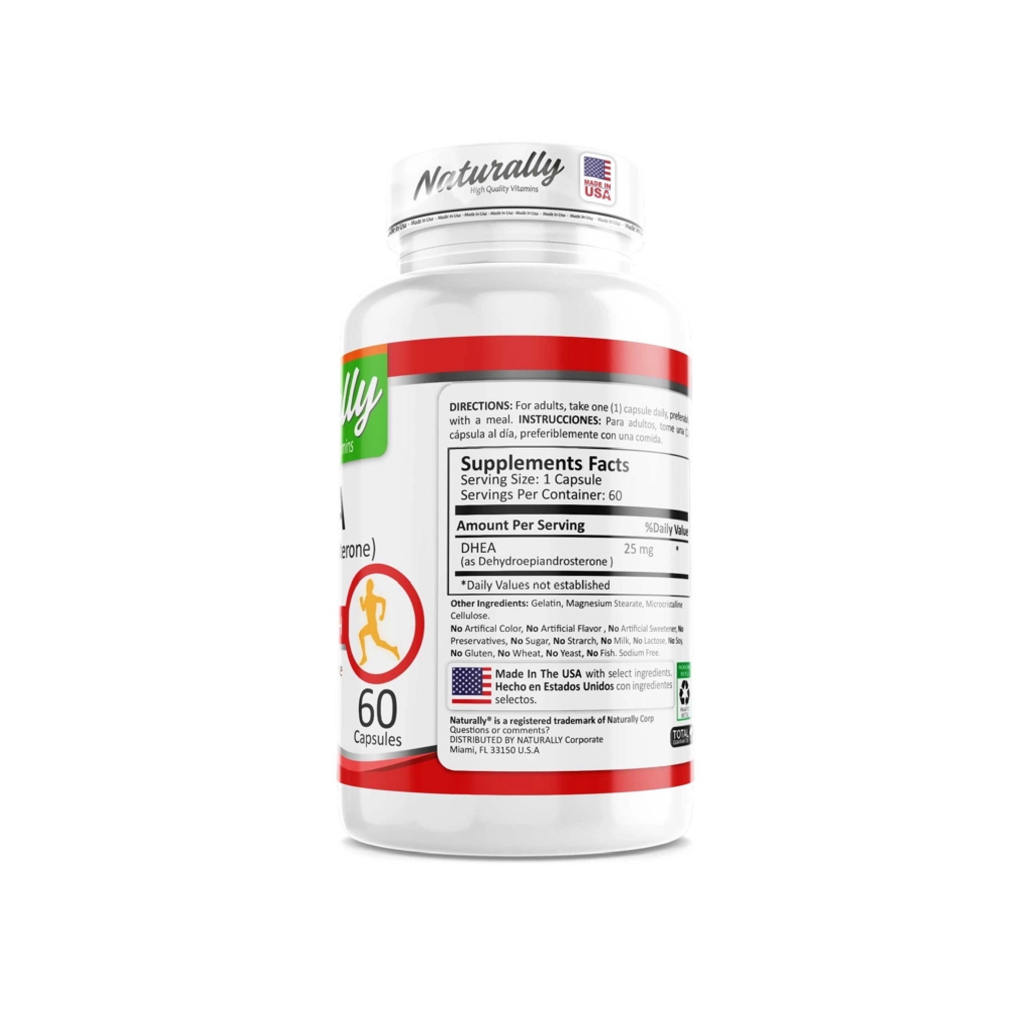 DHEA 60 Cápsulas Naturally