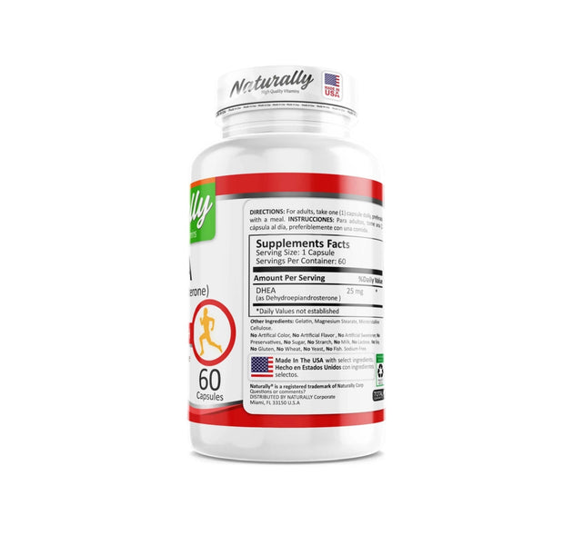 DHEA 60 Cápsulas Naturally