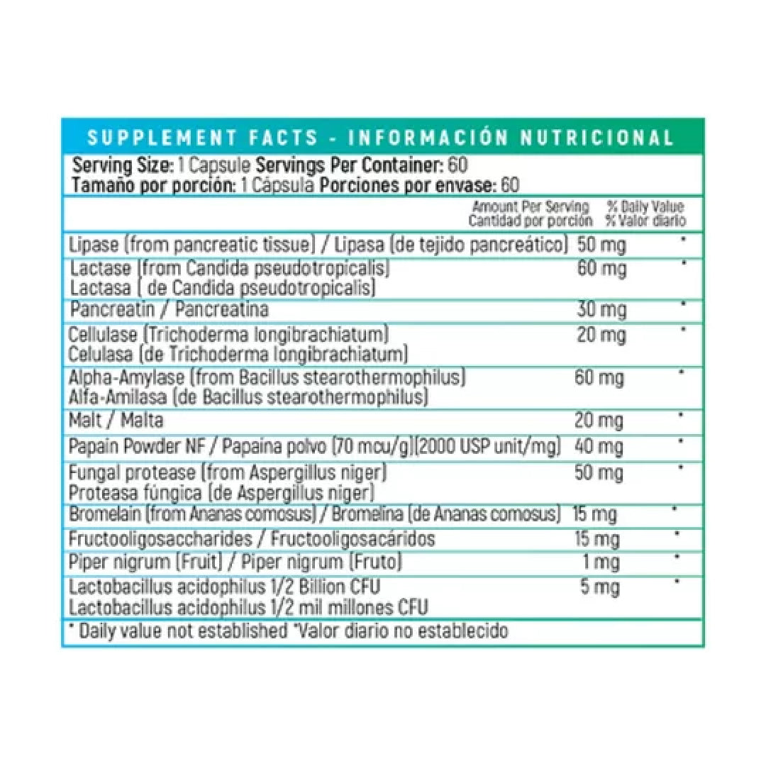 DIGEZIMES 60 capsulas Nutrivita