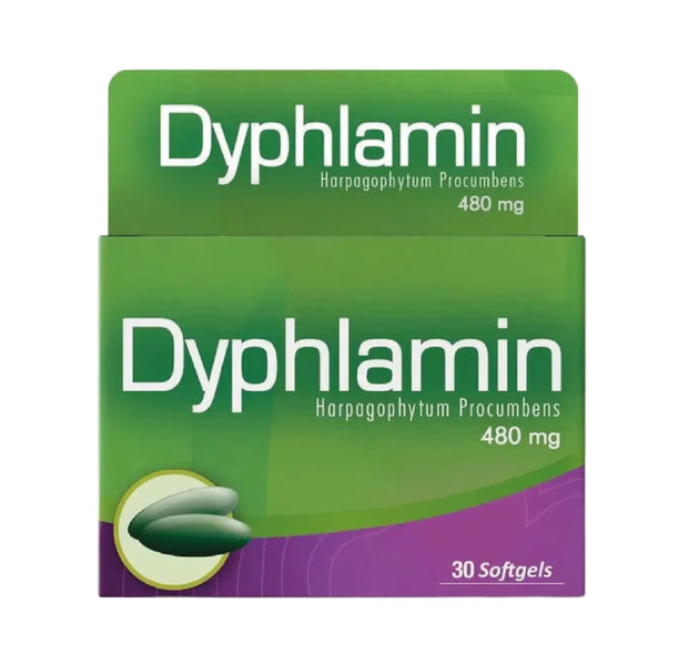 Dyphlamin 480 mg 30 Capsulas Healthy America