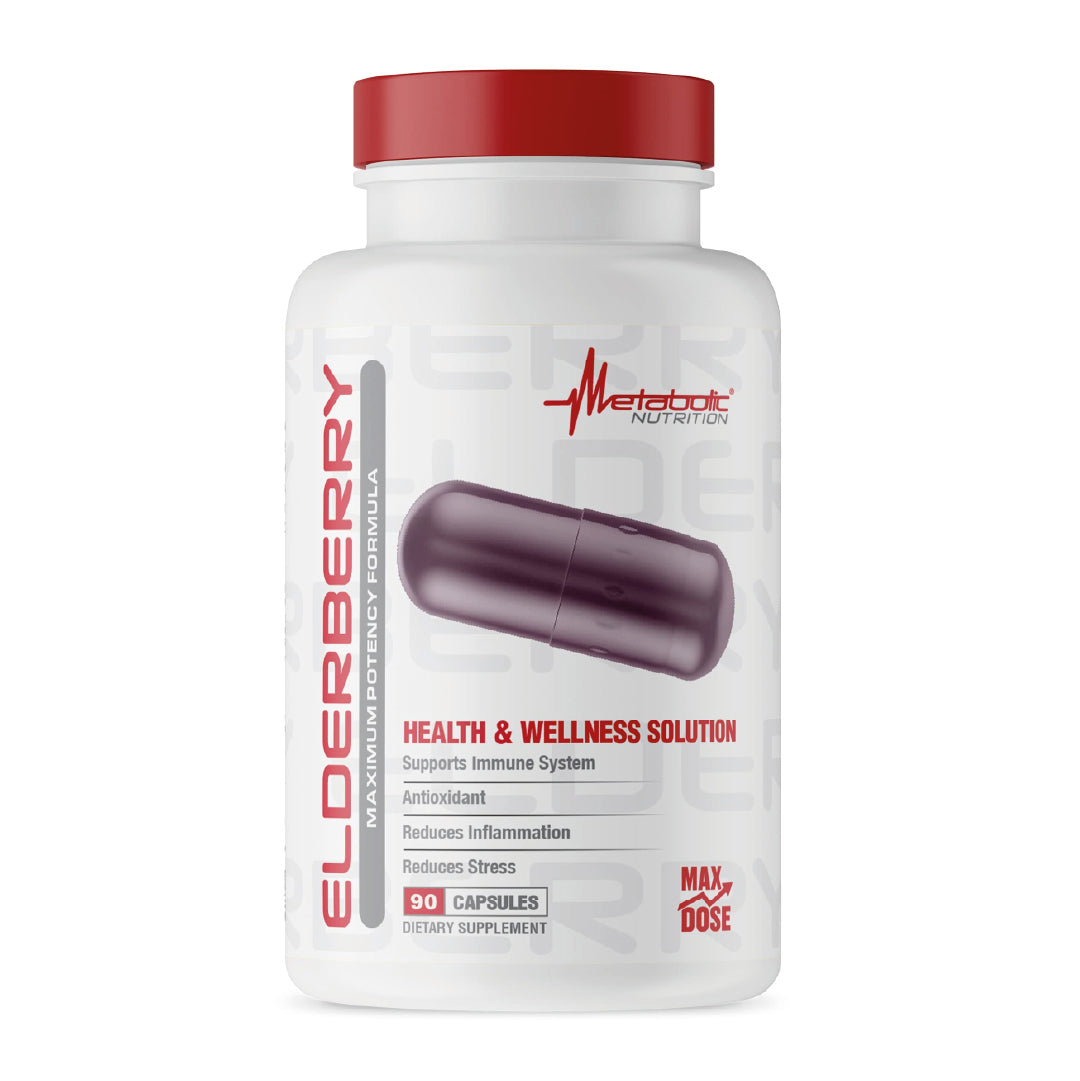 Elderberry 90 Capsulas Metabolic Nutrition