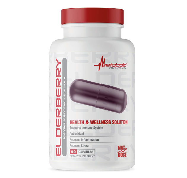 Elderberry 90 Capsulas Metabolic Nutrition