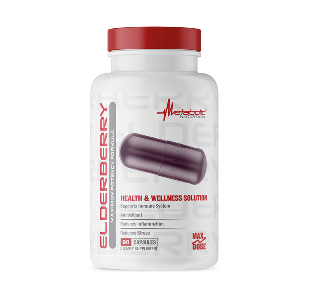 Elderberry 90 Capsulas Metabolic Nutrition