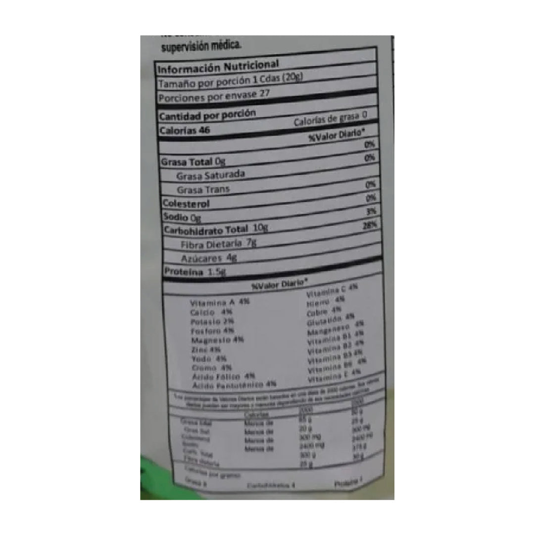 Fibcol (Fibra) 550g - 27 Servicios Savifar