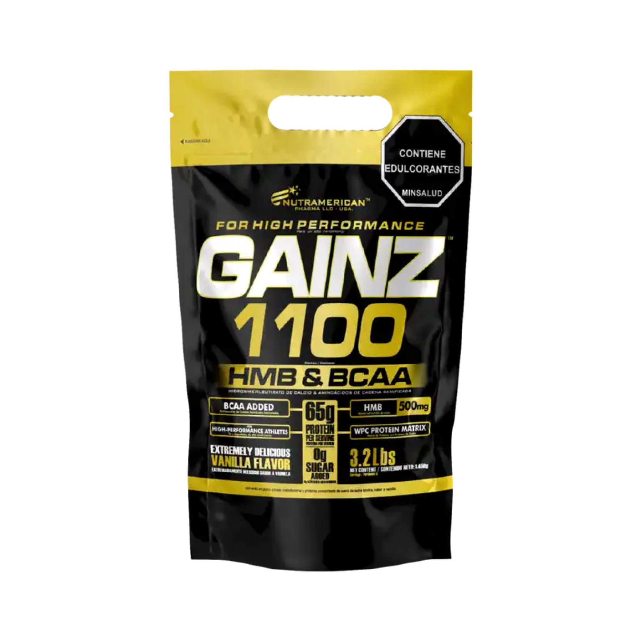 Proteína Gainz 3,2 Libras Nutramerican Pharma