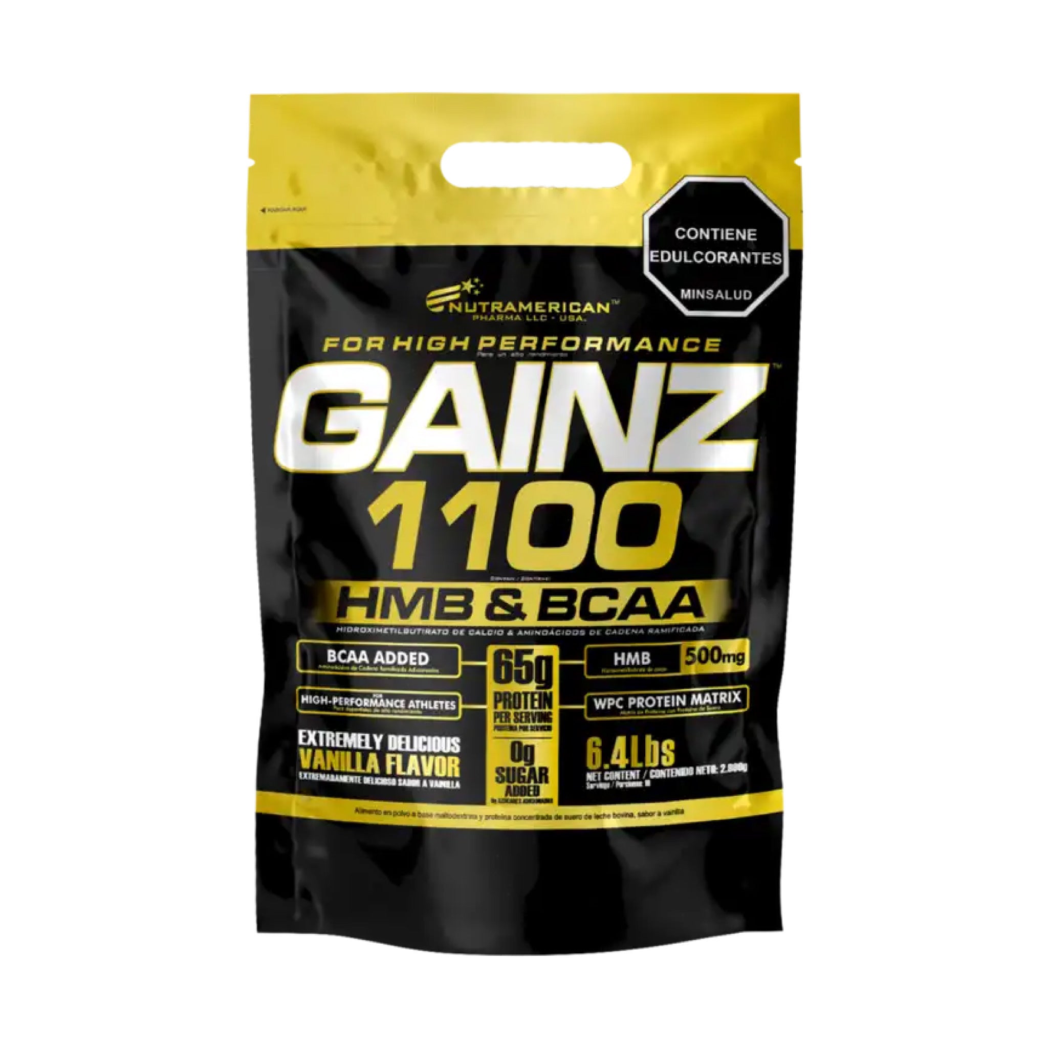 Proteína Gainz 6,4Libras Nutramerican Pharma