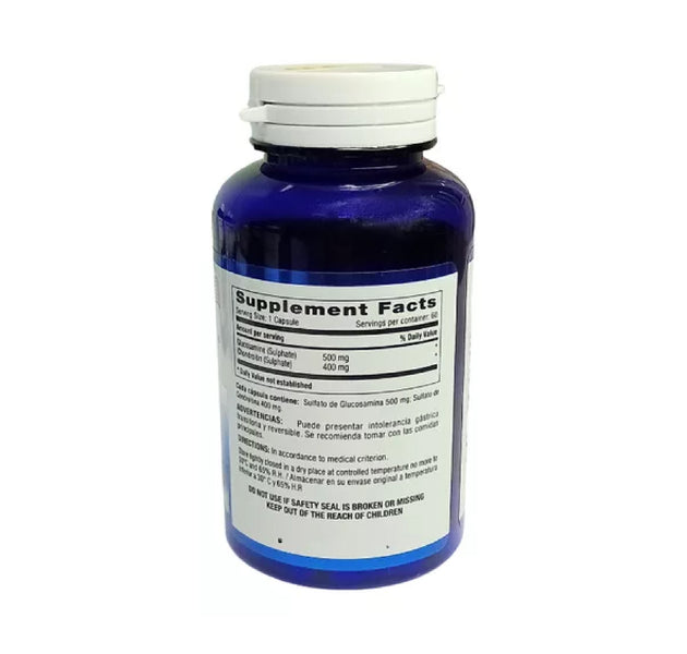 Glucosamine & Chondroitin  x 60 cápsulas Natural Systems