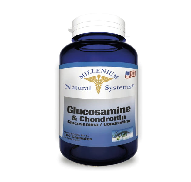 Glucosamine &  Chondroitin 100 Capsulas Natural Systems