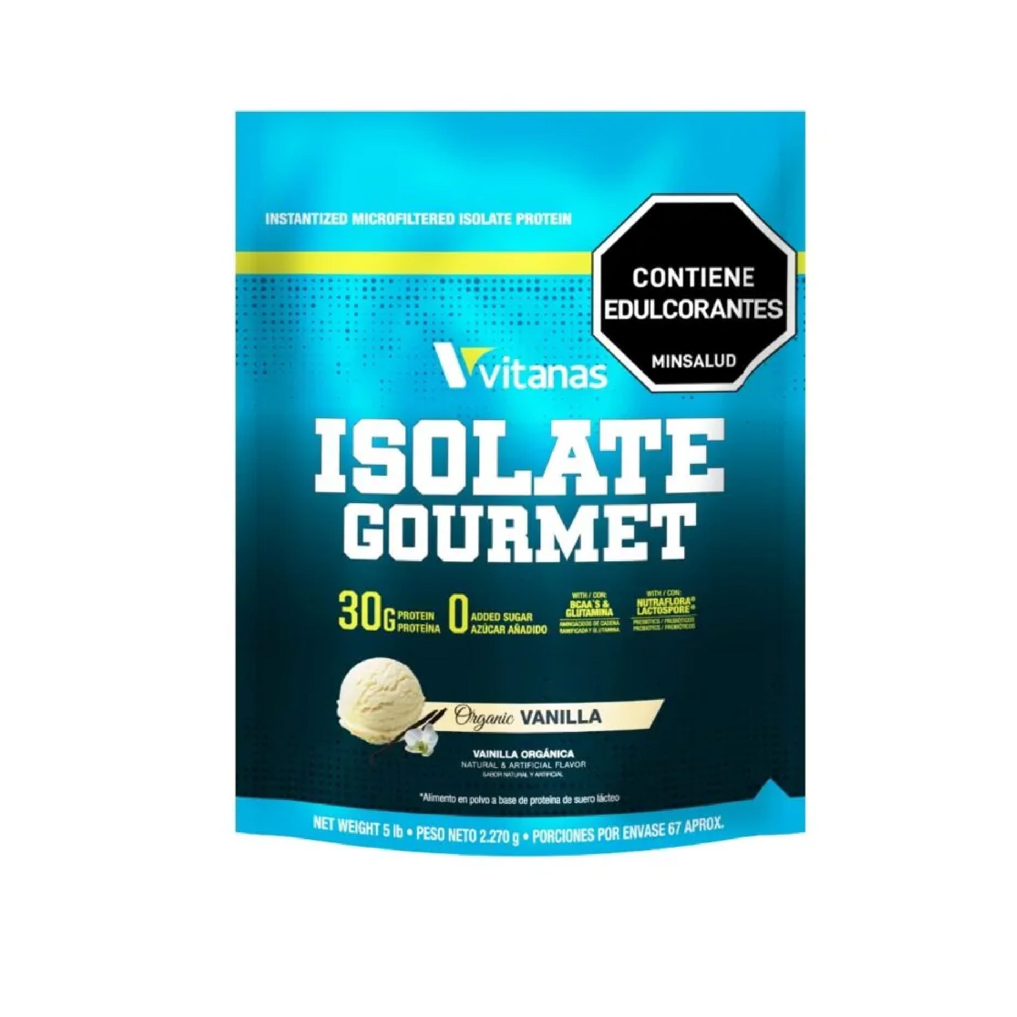 Proteína Isolate Gourmet 5 Libras Vitanas