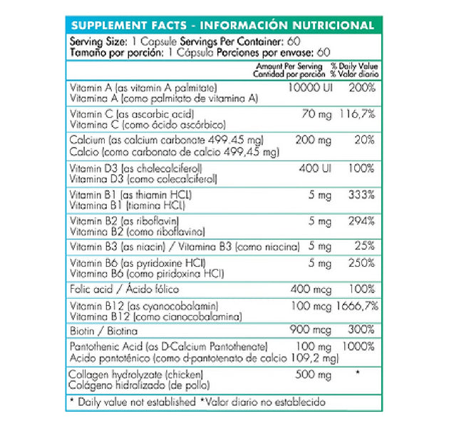 Kapilsan 60 Capsulas Nutrivita