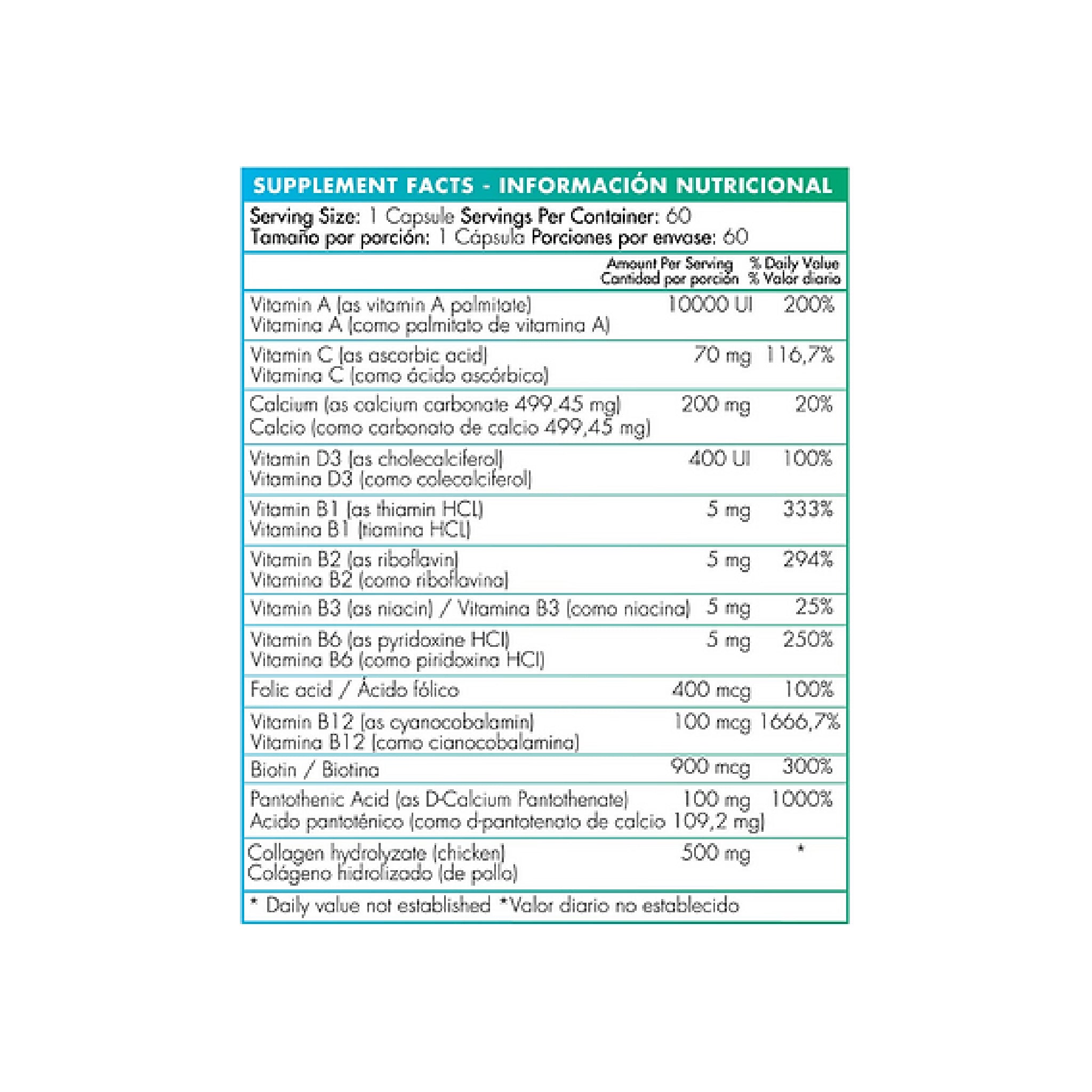 Kapilsan 60 Capsulas Nutrivita