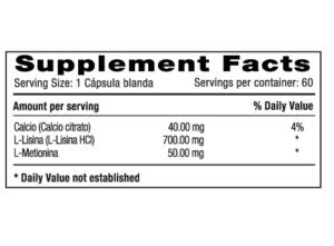 Lsina 60 Capsulas Natural Systems