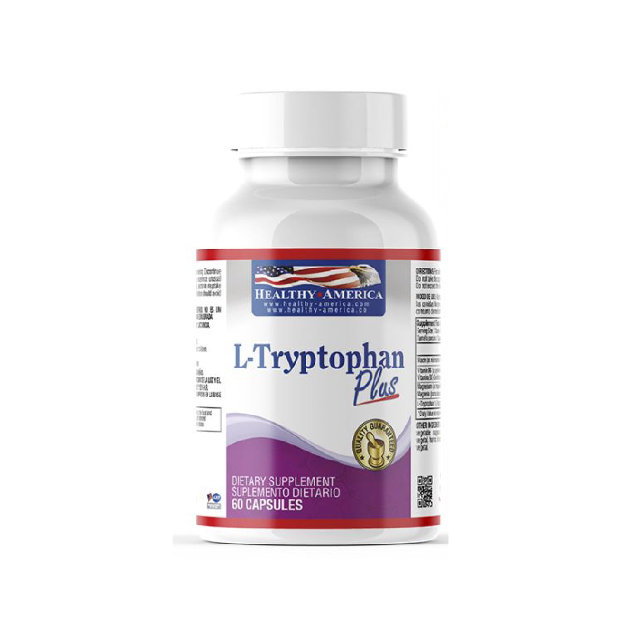 L-Tryptophan Plus 60 Capsulas  Healthy America