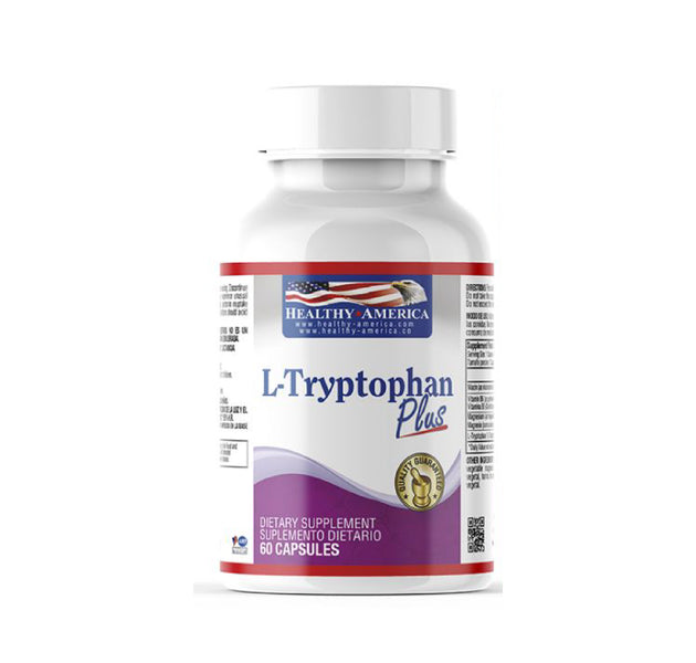 L-Tryptophan Plus 60 Capsulas  Healthy America