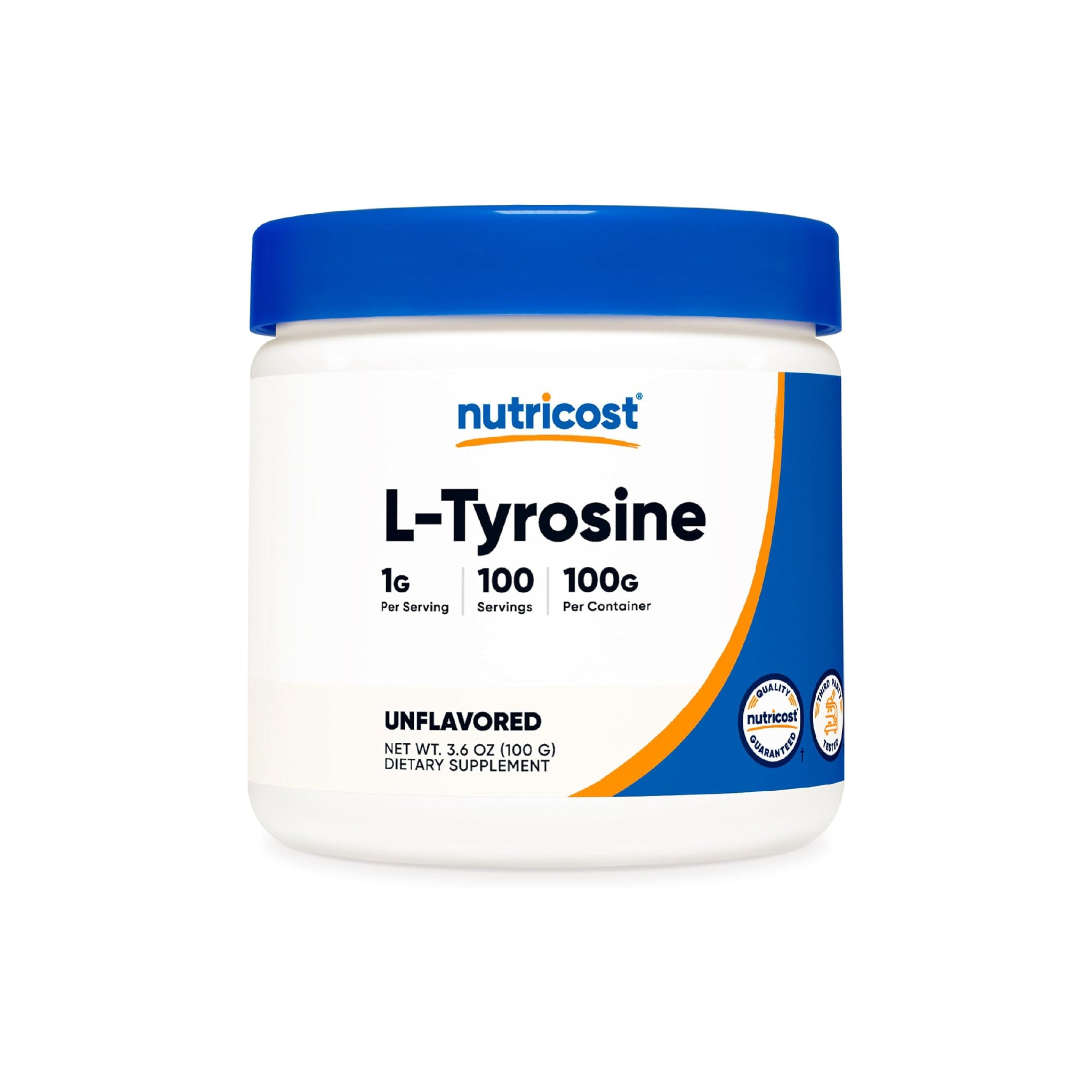 L-Tyrosine 100 Servicios Nutricost
