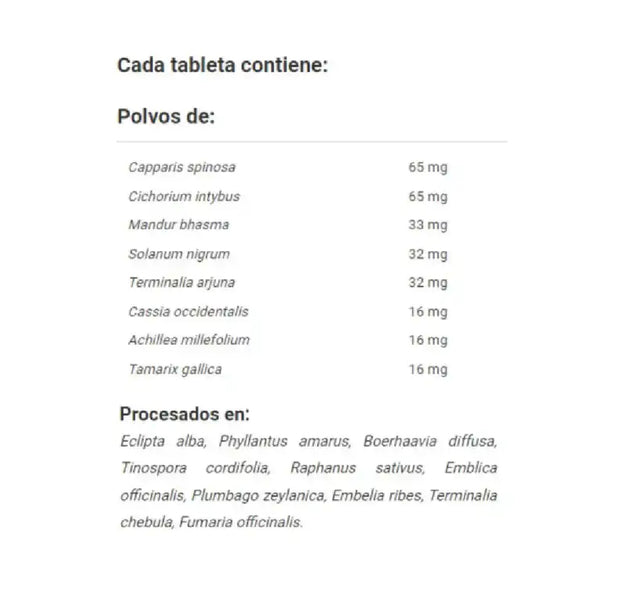 Liv. 52 DS 60 Tabletas Himalaya