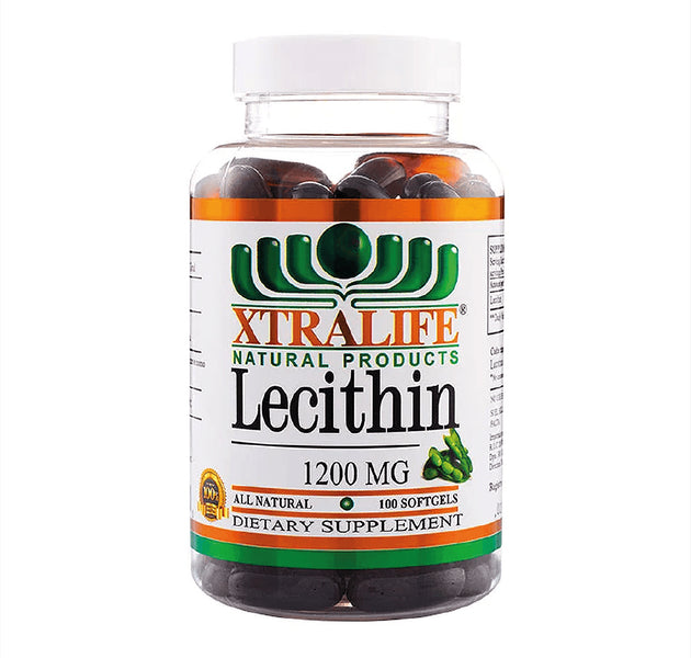 Lecithin 1200 mg 100 Capsulas Xtralife