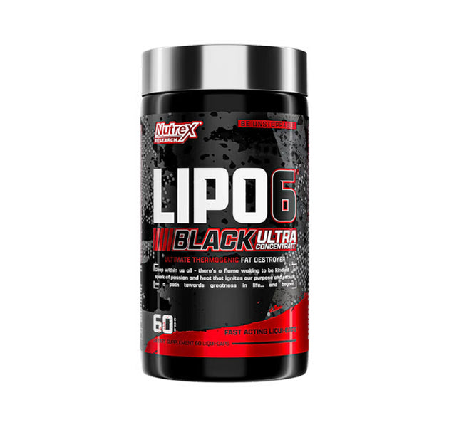 Lipo-6 Black Ultra Concentrate · 60 caps Nutrex