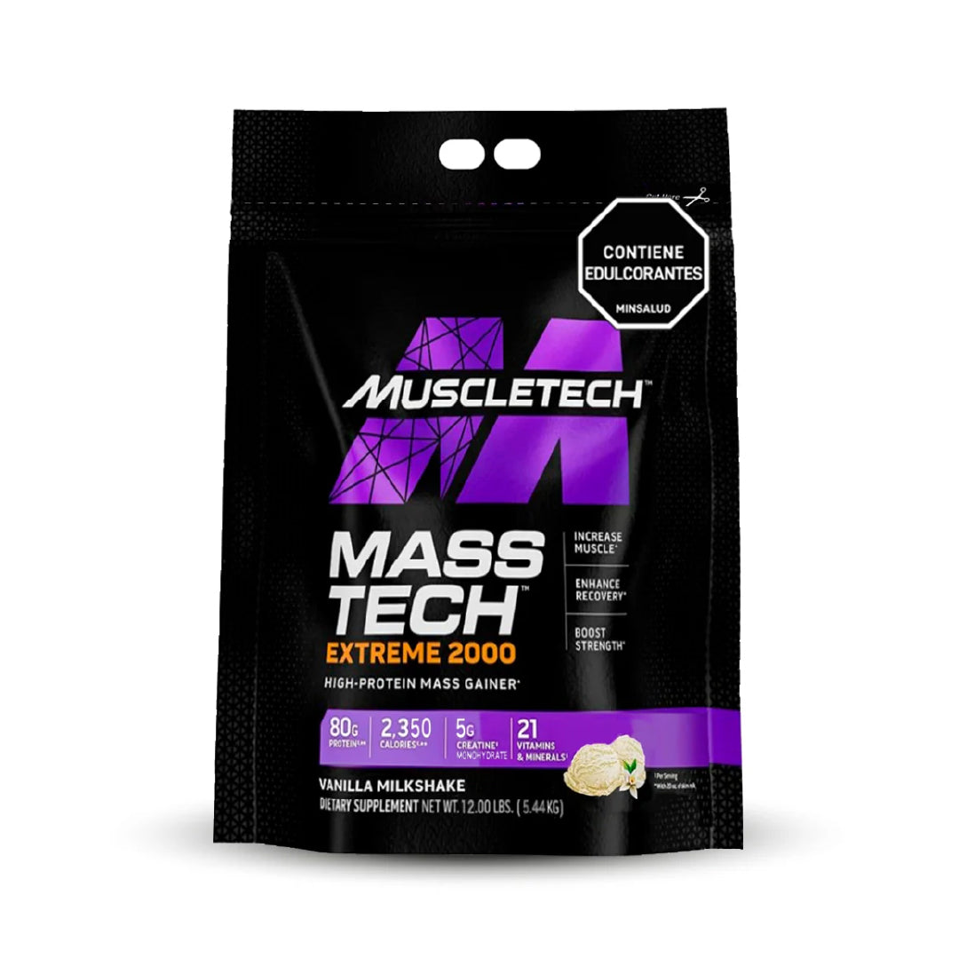 Proteína Mass Tech Extreme 2000 - 12 Libras Muscletech