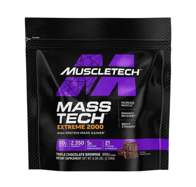 Proteína Mass Tech Extreme 2000 12 Libras Muscletech