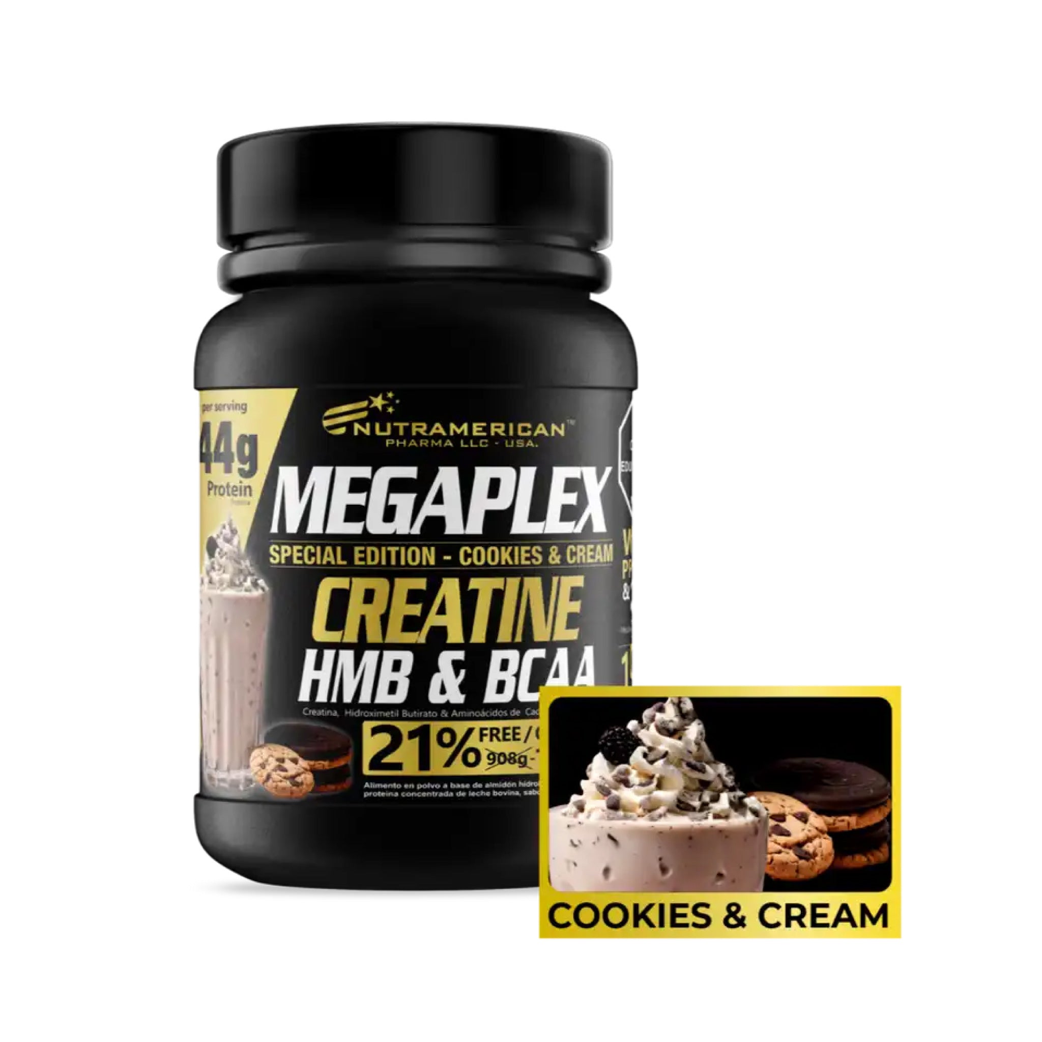 Proteína Megaplex Special Edition 2 Libras Nutramerican Pharma