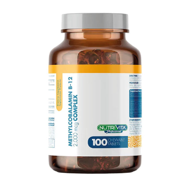 Methylcobalamin - B12 Complex 100 Tabletas Nutrivita