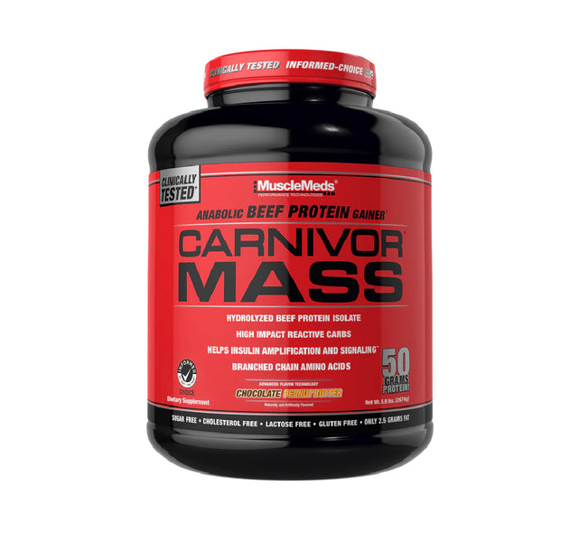 Proteína Carnivor MASS - 5 Libras Musclemeds