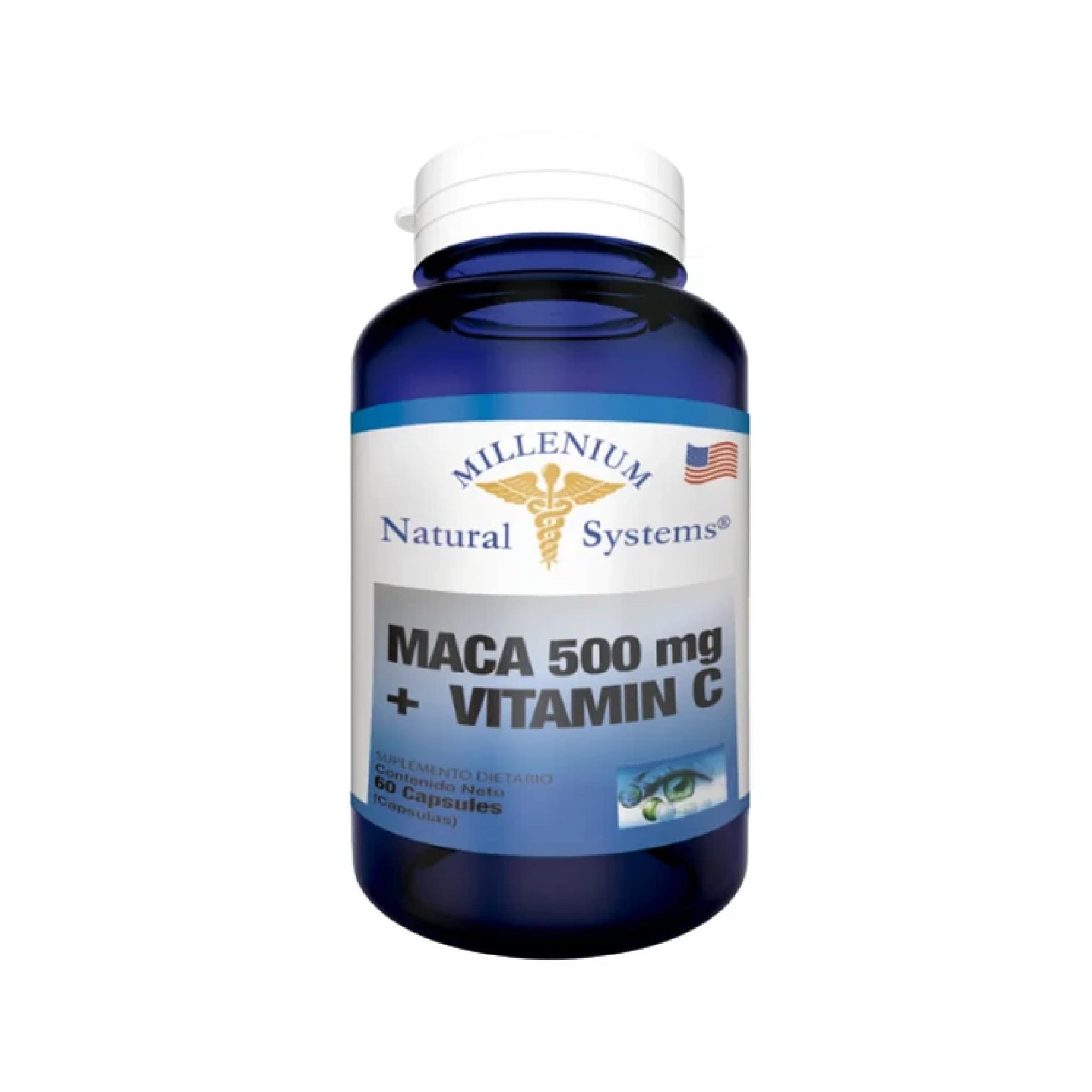 Maca + Vitamina C60 capsulas Natural Systems