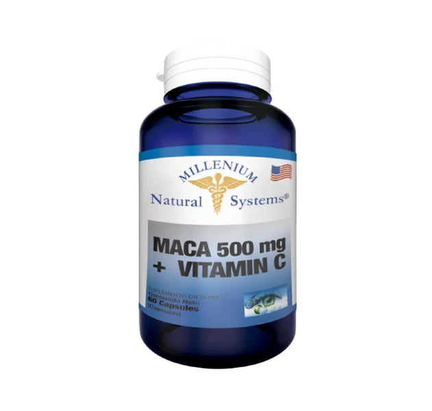 Maca + Vitamina C60 capsulas Natural Systems