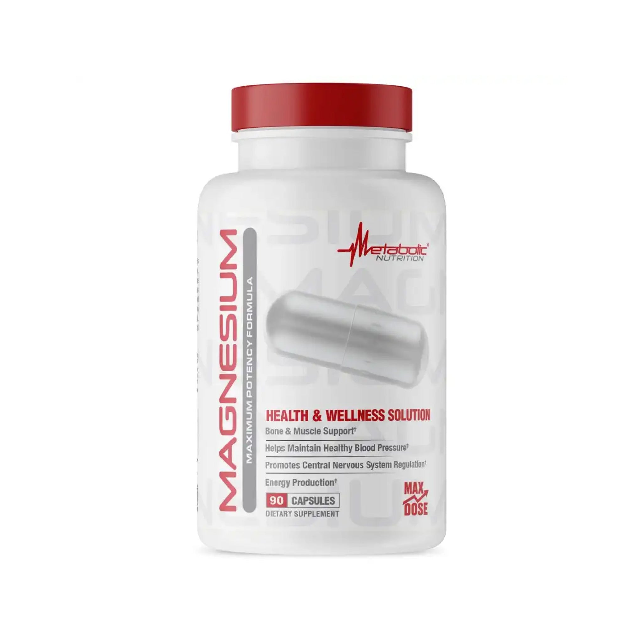 Magnesium 90 Capsulas Metabolic Nutrition