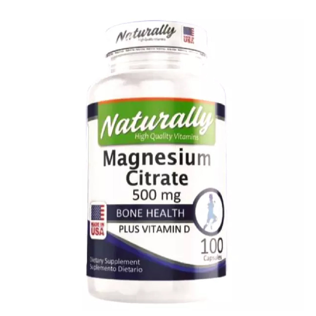 Magnesium citrate 100 tabletas Naturally